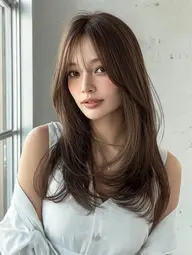 ロングレイヤーカット✨