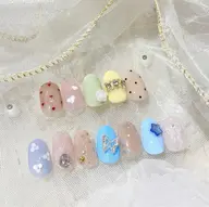 【6月限定】★★オフあり/ビジューネイル★★
