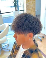 メンズ似合わせカット+ツイスパ+マーブヘッドスパ