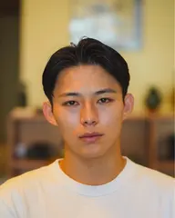 メンズカット+パーマ落とし