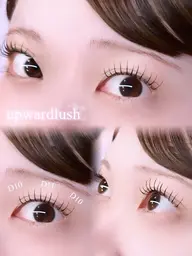 《パリエク風》アップワードラッシュ👀⤴️束感エクステ100本💖