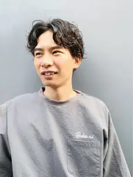 【新規/メンズカット/パーマ】🪐メンズカット＋パーマ🪐日々のヘアセットを簡単に、かっこよくキマるスタイルに！