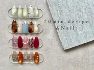 ※研修メニュー🔰💅ハンドオフあり🤍定額70minコース（シンプル）⚠️