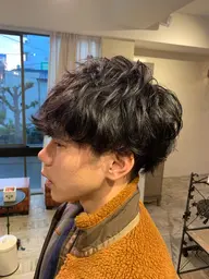[メンズカット＋パーマ＋トリートメント]が今だけ7980円🔥