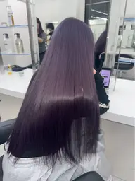 【ラベンダーにしたい方はこちら💞】 ブリーチ1回+オンカラー+髪質改善トリートメント🫧ケアブリーチ+¥3,300