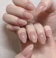 【画像のワンカラー】✨ジェルネイルの練習モデルを募集しております。オフ無料🌟当日のご予約も受け付けております。