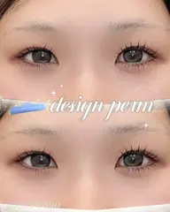 中顔面短縮、間違いなし🎀上下デザインまつ毛パーマ🩰選べる仕上げコーティング付き🌙