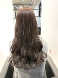 カット+艶髪カラー+キューティクル補修4stepトリートメント+marbb