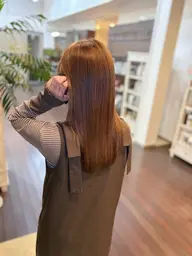 【新規限定】モニター価格!完全フルコースメニュー!デザインツヤ髪カット+髪質改善美髪矯正+水素トリートメント