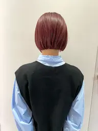 【ケアブリーチ込み】ワンブリーチでできる暖色カラー🧡✨