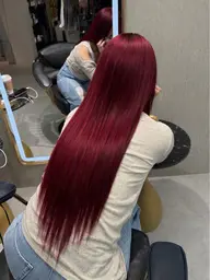 【ダブルカラーモデル限定‼️】ブリーチ+カラー🎀✨️補修トリートメント付🫧