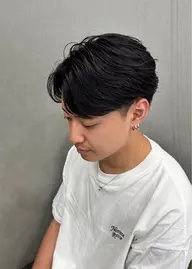 【雰囲気チェンジに】似合わせメンズカット+ニュアンスパーマ