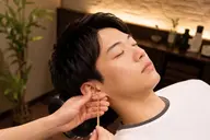 【メンズ限定】極上耳掃除付き+カット+シャンプー+眉カット付きシェービング+セット(※必須口コミ)