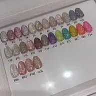 ［3回目まで♪］オフあり長さだし10本　マグネットorフラッシュネイル💅 フィルイン🖤ケア込み🩶