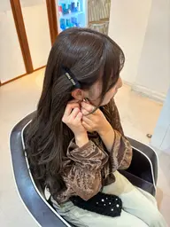 【伸ばし中の方におすすめ✨】透明感カラー＋AujuaベースTR🫶🏻
