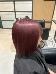 カット+ケアブリーチ+超音波トリートメント