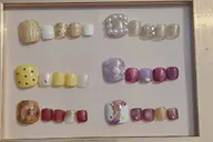 【オフなし】フットネイル🥰デザイン