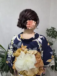 浴衣着付け&ヘアセット