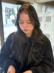 【チャンモリパーマ🇰🇷】うぶ毛パーマ+うる艶カラー+ケアトリートメント💎💖