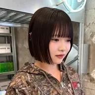 似合わせカット＋前髪縮毛矯正（髪質改善ストレート）