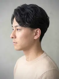 カット+ニュアンスパーマ
