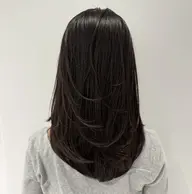 🌸髪質改善 🌸カット+ダメージレス縮毛矯正+補修トリートメント