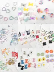 夏のパーツ祭り🍒【シンプル◎】［選べるパーツ10個♪］ワンカラーorラメグラ¥7500