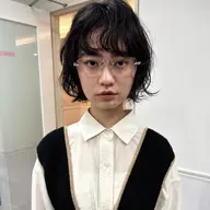 ショートorボブ×ニュアンスパーマ|柔らかい質感に🌿