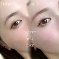🔰平日🈹抜け感眉へ🫧間引き(毛量調整)+眉スタイリング(メイク込)🪞骨格診断📍原宿駅5分神宮前【口コミ投稿】