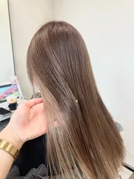 ケアブリーチインナーカラー【髪質改善inケアカラー】+超音波tr♡スチーム付き