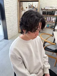 【メンズに好評】似合わせメンズカット➕炭酸ケア