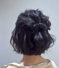 〖6月12日限定✨〗ボブセット・ヘアアレンジ✨ボブでも可愛くおしゃれに🌸お出かけ前や特別な日はお任せください🫧