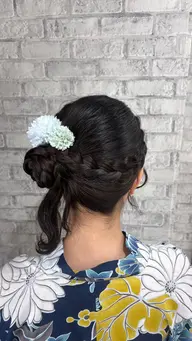 【🎆夏祭りヘアアレンジ🎆】♡夏限定♡お祭りや花火大会の前に可愛くします💕