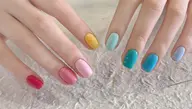ハンドネイル💅色つけ放題何色でも¥4500 【本店ソフトジェルオフ無料他店¥500】