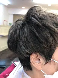 野草カラー　植物成分ローズマリーローズヒップ、セージ、カミツレなど18種の天然ハーブ配合カットした場合+2500円up