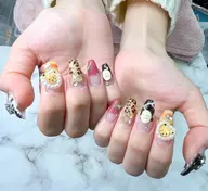 夏のパーツ祭り💎🍒🌟 【シンプル◎】［選べるパーツ10個♪］ワンカラーorラメグラ¥7500
