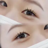 🩵根元からぱっちり🩵立ち上げまつ毛パーマ【上】