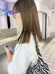 🌿透明感ブリーチなし🌿ダブルカラー➕選べるトリートメント