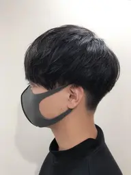メンズカット+縮毛矯正【曲がる縮毛も⭐️】