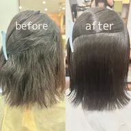 美髪矯正ストレート、ダメージレス縮毛矯正