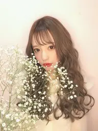 カット+☆彡ツヤツヤイルミナカラー☆彡透明感UP💙💚💜
