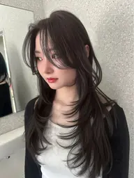 結んでも可愛い🩷前髪顔まわりカット+クイック髪質改善TR