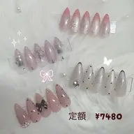 🩰シンプルめ定額🩰¥7480オフなし＊2回目以降指名料+¥330