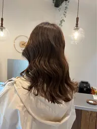 【白髪染めご希望の方対象🙇‍♀️】organicリタッチカラー+トリートメント + 10分ヘッドスパ💆‍♀️🫧