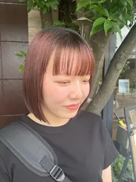 ツヤサラ❣️【カラー+トリートメント】