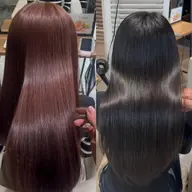 【👑最強髪質改善✨】水素美髪矯正ストレート+カット+高濃度水素カラー