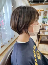 【ミニモ限定】杉浦限定似合わせカット+ハイライトカラー