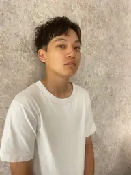 メンズカットパーマモデル