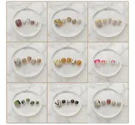 フットジェルネイル(オフ無し)👣💎選べる華やかデザイン