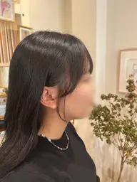 顔周りカット+髪質改善トリートメント